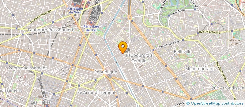 localisation de l'entreprise SERT SOC ETUDES ET REALISATION TRAVAUX à PARIS