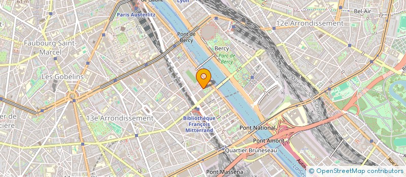 localisation de l'entreprise SERTA  PARIS