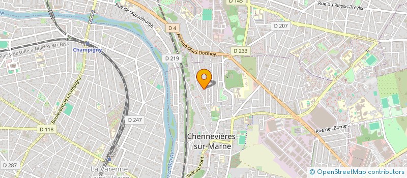 localisation de l'entreprise SERTABA  CHENNEVIERES-SUR-MARNE