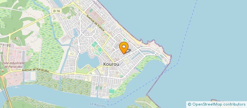 localisation de l'entreprise SERTEK à KOUROU