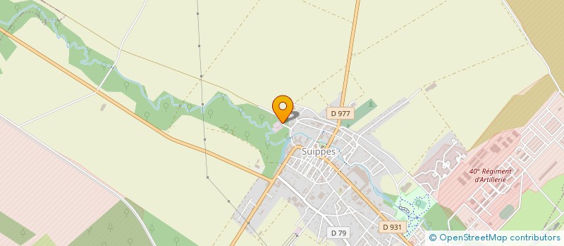 localisation de l'entreprise SERTEL  SUIPPES