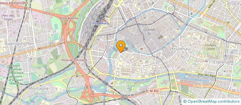 localisation de l'entreprise SERTELIS à STRASBOURG