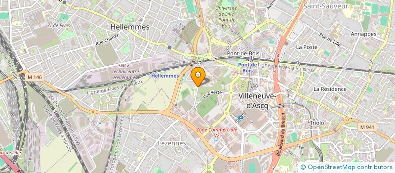 localisation de l'entreprise SERTHIM à LILLE