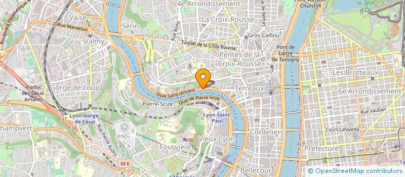 localisation de l'entreprise SERTI ART 1988 à LYON