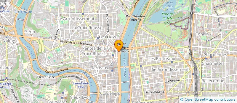 localisation de l'entreprise SERTI DIFFUSION à LYON