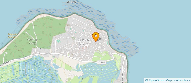 localisation de l'entreprise SERTII  LES PORTES-EN-RE