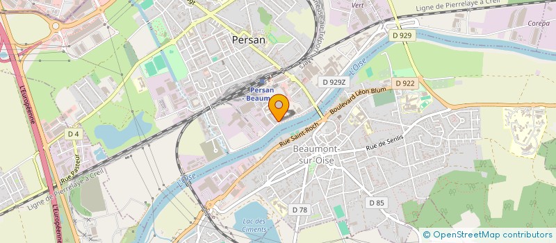 localisation de l'entreprise SERTRA FRANCE  PERSAN