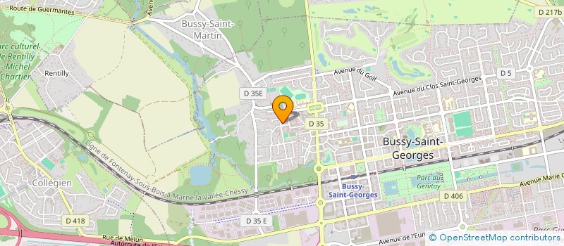 localisation de l'entreprise SERTRION  BUSSY-SAINT-GEORGES