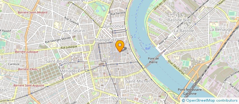 localisation de l'entreprise SERUM PRESSE SARL à BORDEAUX
