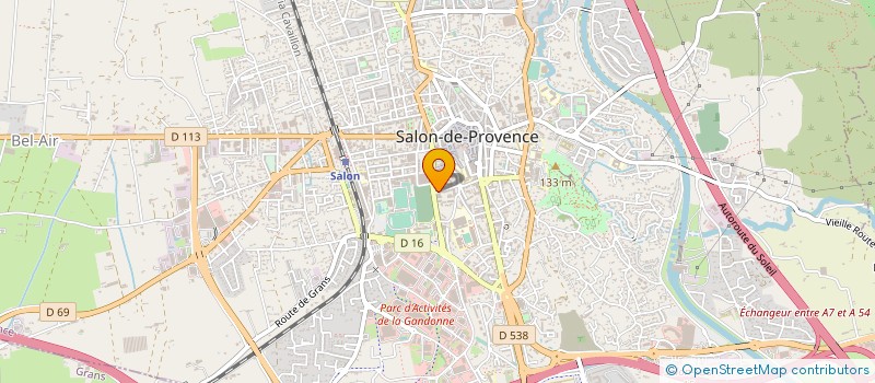 localisation de l'entreprise SERV'AGRI à SALON-DE-PROVENCE