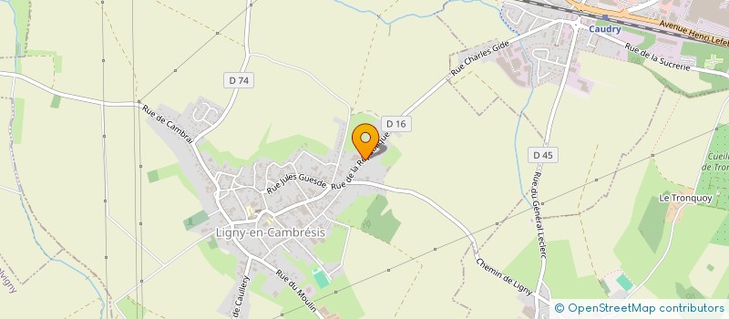 localisation de l'entreprise SERV APTITUDE TELCOM HARDWARE ELECTRONIQ  LIGNY-EN-CAMBRESIS