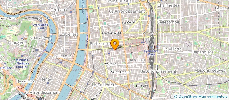 localisation de l'entreprise SERV COMMUN MANDATAIRES JUDICIAIRES LYON  LYON