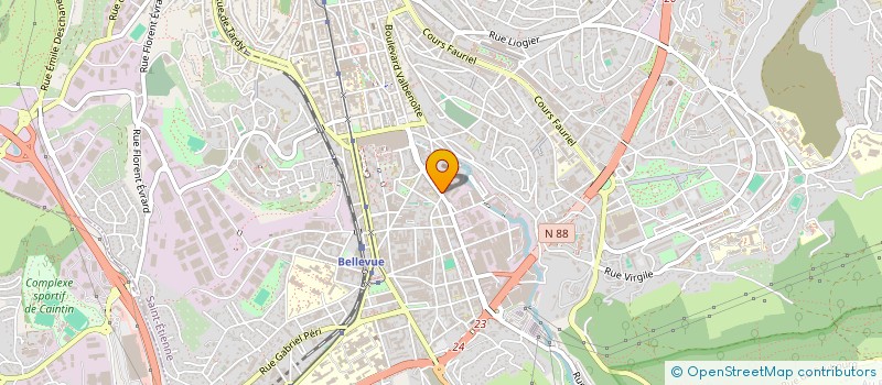 localisation de l'entreprise SERV CONSEILS D ORIENTATION à SAINT-ETIENNE