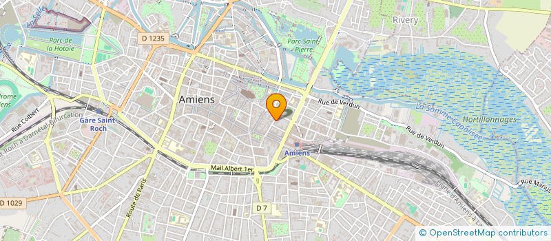 localisation de l'entreprise SERV CPTE DES CONSTRUCTEURS à AMIENS