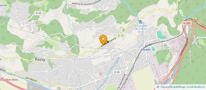 localisation de l'entreprise SERV-E.COM à PASSY