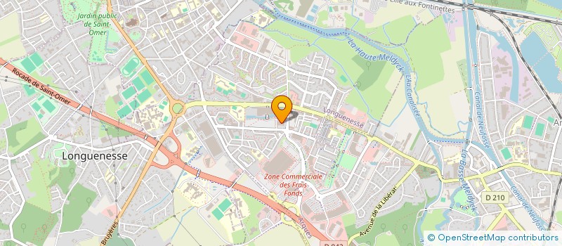 localisation de l'entreprise SERV EMPLOI FAMILIAUX CONFED SYNDI FAMIL à LONGUENESSE