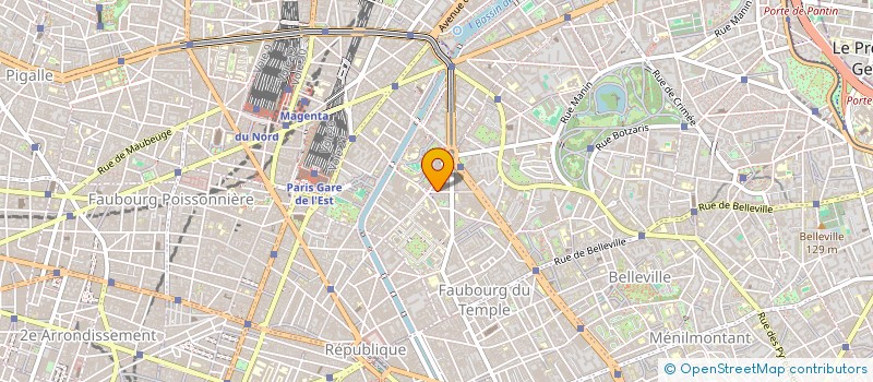 localisation de l'entreprise SERV ETUD RECHERCHE INDUST à PARIS