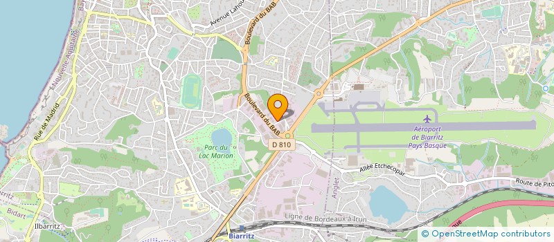 localisation de l'entreprise SERV INTER ENTR MEDIC TRAV à BIARRITZ