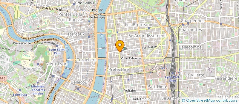 localisation de l'entreprise SERV INTERP TECHN RECH ACTIVE à LYON