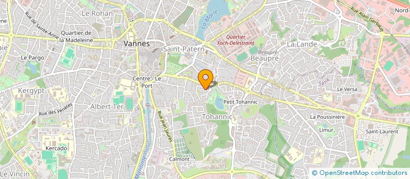 localisation de l'entreprise SERV INTERVENTION RADIOCOMMUNIC 2000 à VANNES