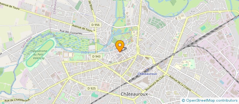 localisation de l'entreprise SERV'IT à CHATEAUROUX