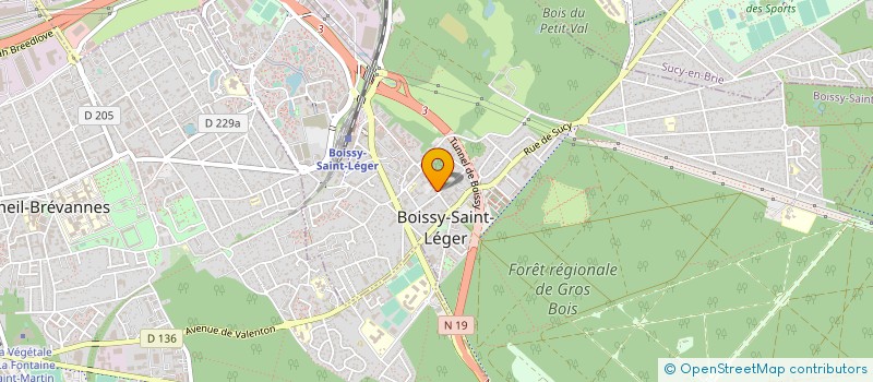 localisation de l'entreprise SERV NORMES CONSTR VENTE ABADIE VALENTE à BOISSY-SAINT-LEGER