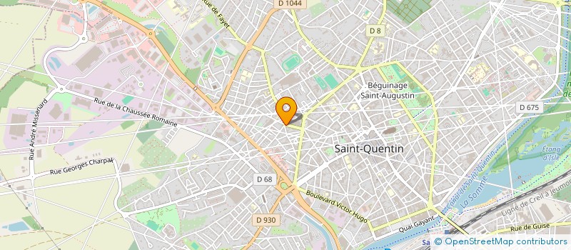 localisation de l'entreprise SERV NOUVEAUX PROMO MULTI INFORMATIONS à SAINT-QUENTIN