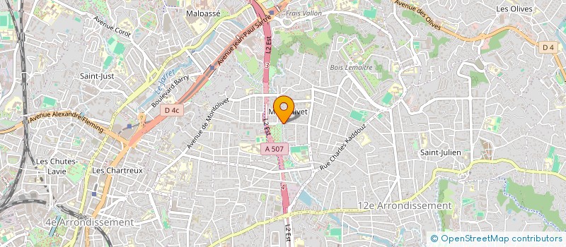 localisation de l'entreprise SERV SECURITE PREVENT SURVEILLANCE VIDEO à MARSEILLE