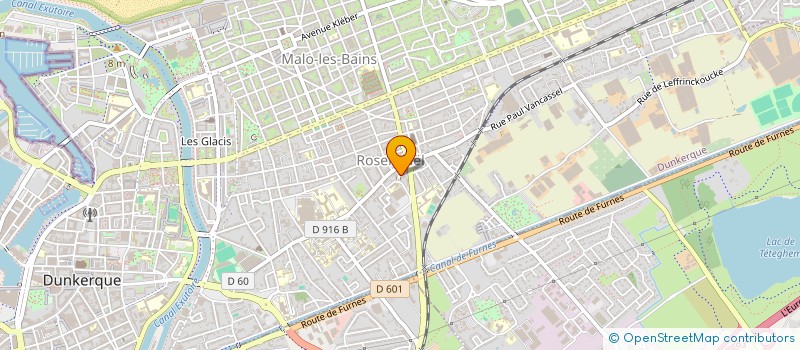 localisation de l'entreprise SERV & VOUS à DUNKERQUE