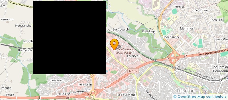 localisation de l'entreprise SERV'XO à VANNES