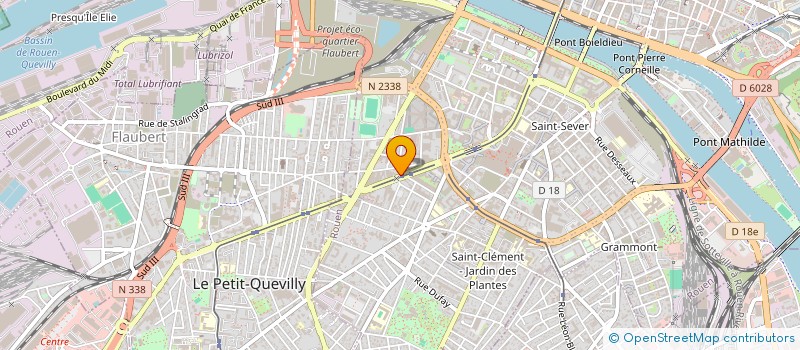 localisation de l'entreprise SERVADOM à ROUEN