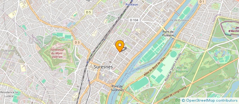 localisation de l'entreprise SERVAES à SURESNES
