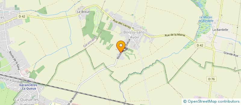 localisation de l'entreprise SERVAGO  BOISSY-SANS-AVOIR