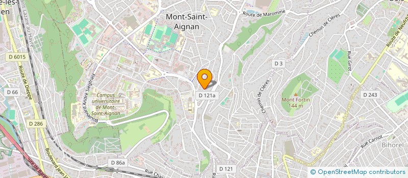 localisation de l'entreprise SERVAHOME à MONT-SAINT-AIGNAN