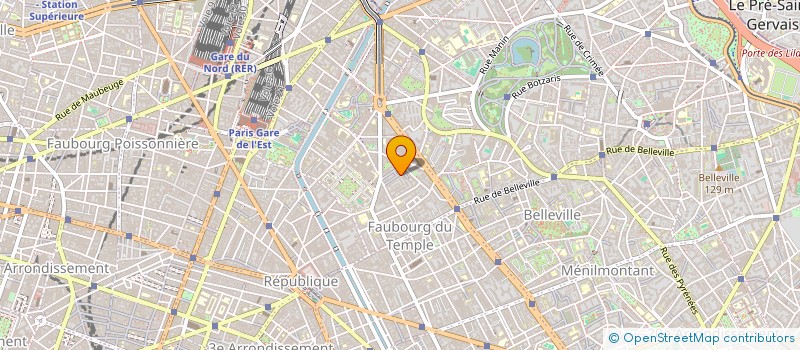 localisation de l'entreprise SERVAL  PARIS