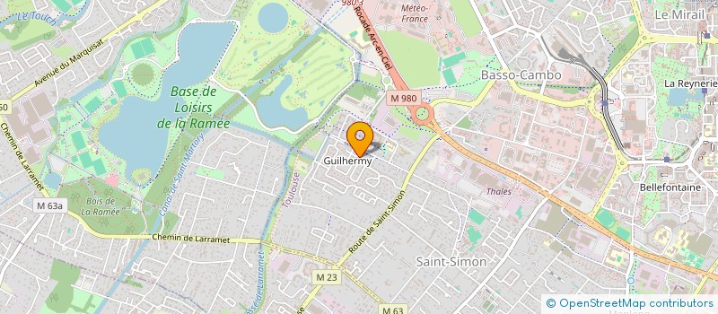 localisation de l'entreprise SERVAL SECURITE à TOULOUSE