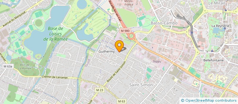 localisation de l'entreprise SERVAL TOULOUSE SECURITE GARDIENNAGE à TOULOUSE