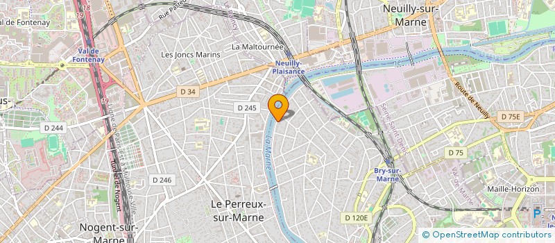 localisation de l'entreprise SERVALIS  BRY-SUR-MARNE