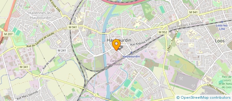 localisation de l'entreprise SERVALL CO  HAUBOURDIN