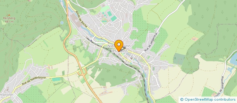 localisation de l'entreprise SERVALORD  NIEDERBRONN-LES-BAINS