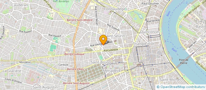 localisation de l'entreprise SERVAM  BORDEAUX