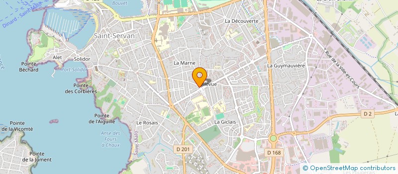localisation de l'entreprise SERVAMURS  SAINT-MALO