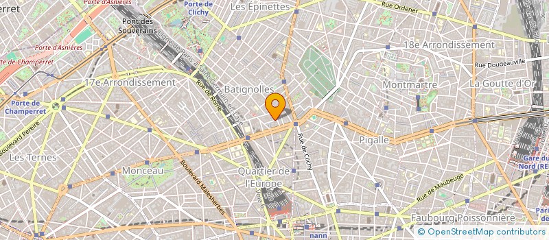 localisation de l'entreprise SERVANCE  PARIS