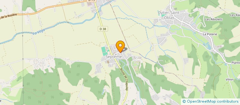 localisation de l'entreprise SERVANIN  SEPTEME