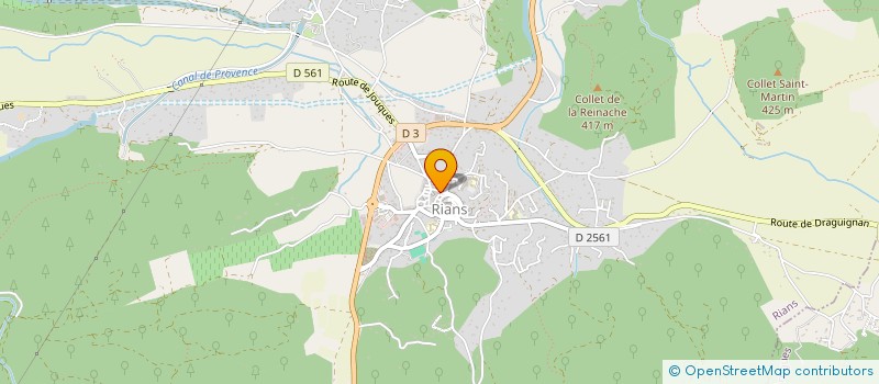 localisation de l'entreprise SERVANT AS à RIANS
