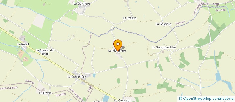 localisation de l'entreprise SERVANT CONSTRUCTION à LES LUCS-SUR-BOULOGNE