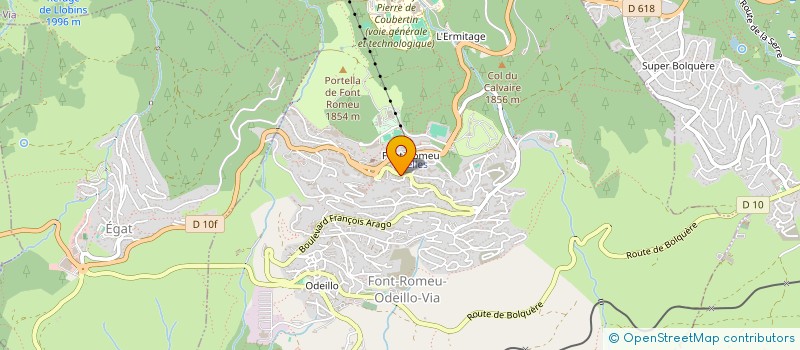 localisation de l'entreprise SERVANT ET FILS  FONT-ROMEU-ODEILLO-VIA