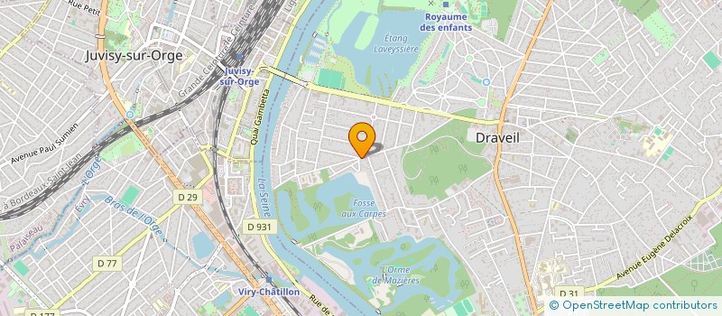 localisation de l'entreprise SERVARTS PHAREMPIRE à DRAVEIL