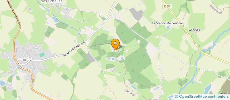 localisation de l'entreprise SERVCICES PAINEAU TORTEVOIE  VIBRAYE