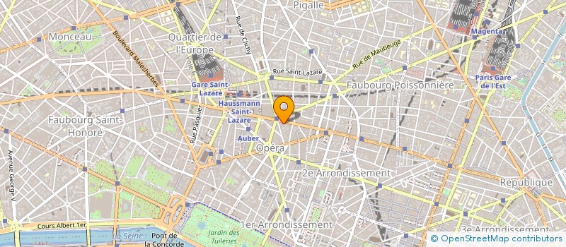 localisation de l'entreprise SERVCORP EDOUARD VII  PARIS